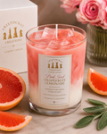 Pink Iced Grapefruit Lemonade