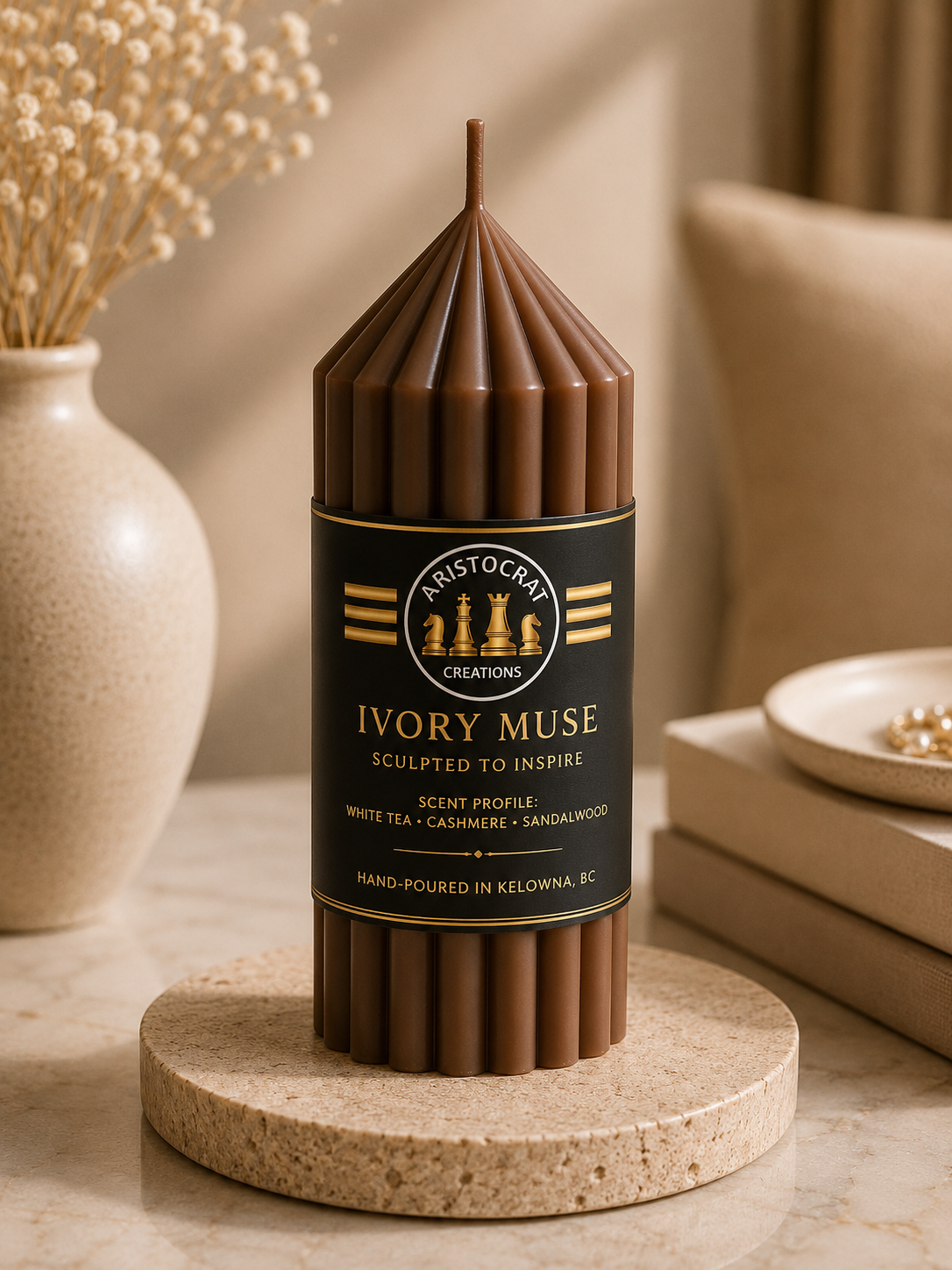 Ivory Muse Candle Set