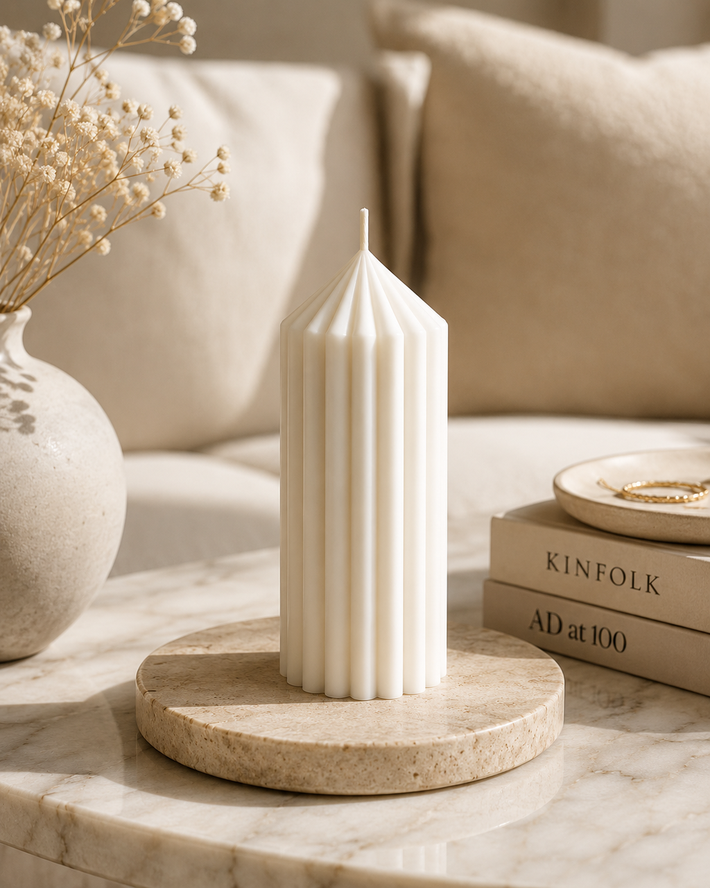 Ivory Muse Candle Set